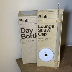 Brand New Bink Day Bottle + Lounge Straw Cap